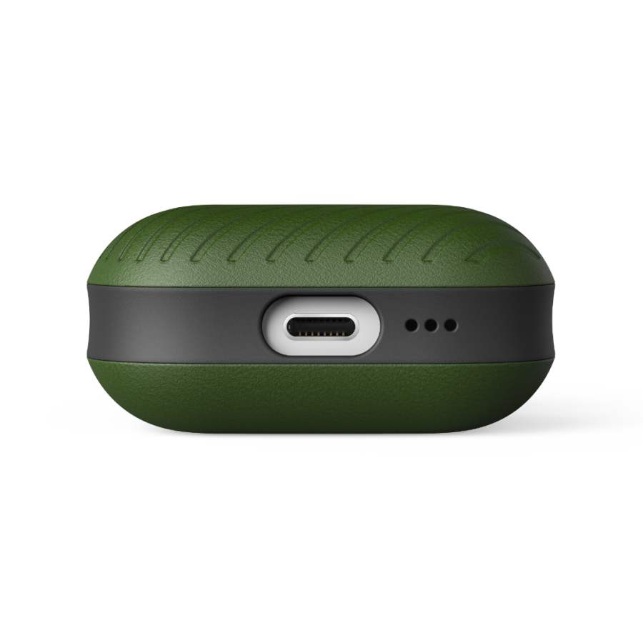 Чохол Moment Leather Case для AirPods 3 (Olive)