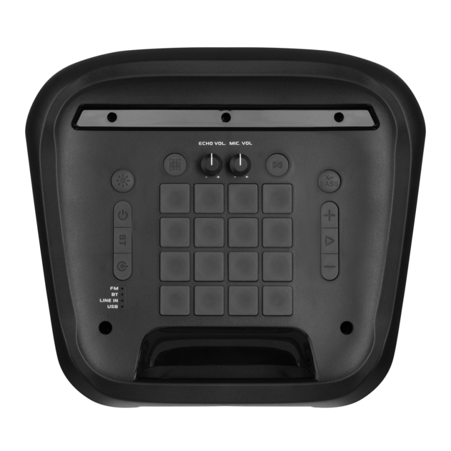 Портативна акустична система 2E PartyBoom 200 (Black)