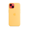 Чохол Apple Silicone Case with MagSafe для Apple iPhone 14 (Sunglow)
