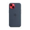 Чохол Apple Silicone Case with MagSafe для Apple iPhone 14 (Storm Blue)