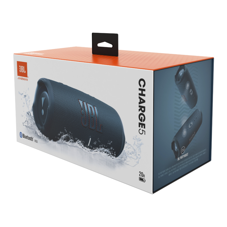 Портативна колонка JBL Charge 5 (Blue)