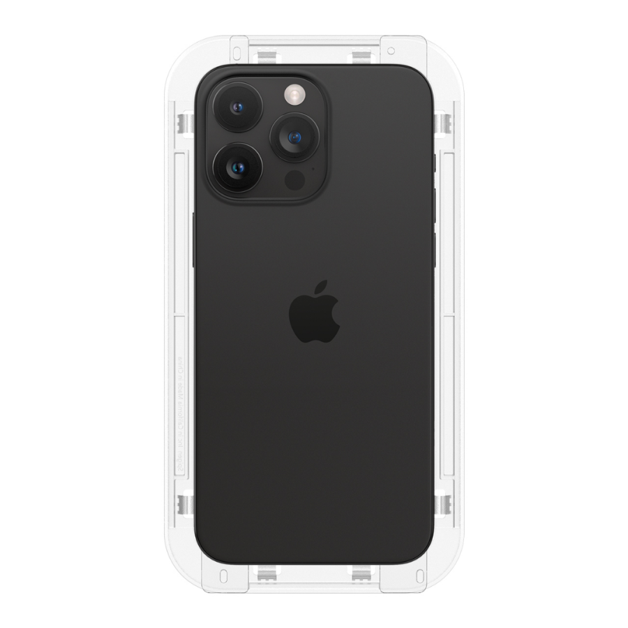 Захисне скло Spigen Glass tR EZ Fit для Apple iPhone 15 Pro (Clear) 2 шт.