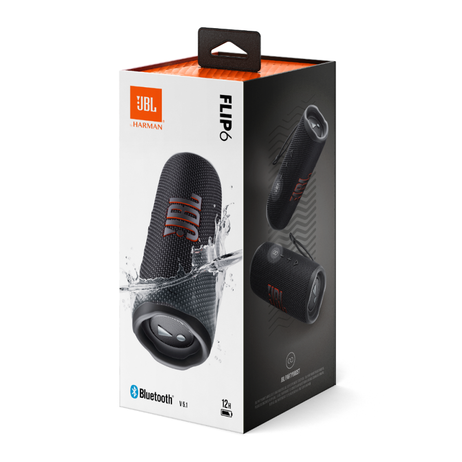Портативна колонка JBL Flip 6 (Black)
