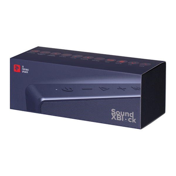 Портативна колонка 2E SoundXBlock (Blue)