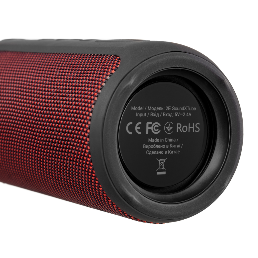 Портативная колонка 2E SoundXTube (Red)