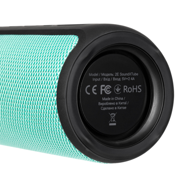 Портативная колонка 2E SoundXTube (Turquoise)