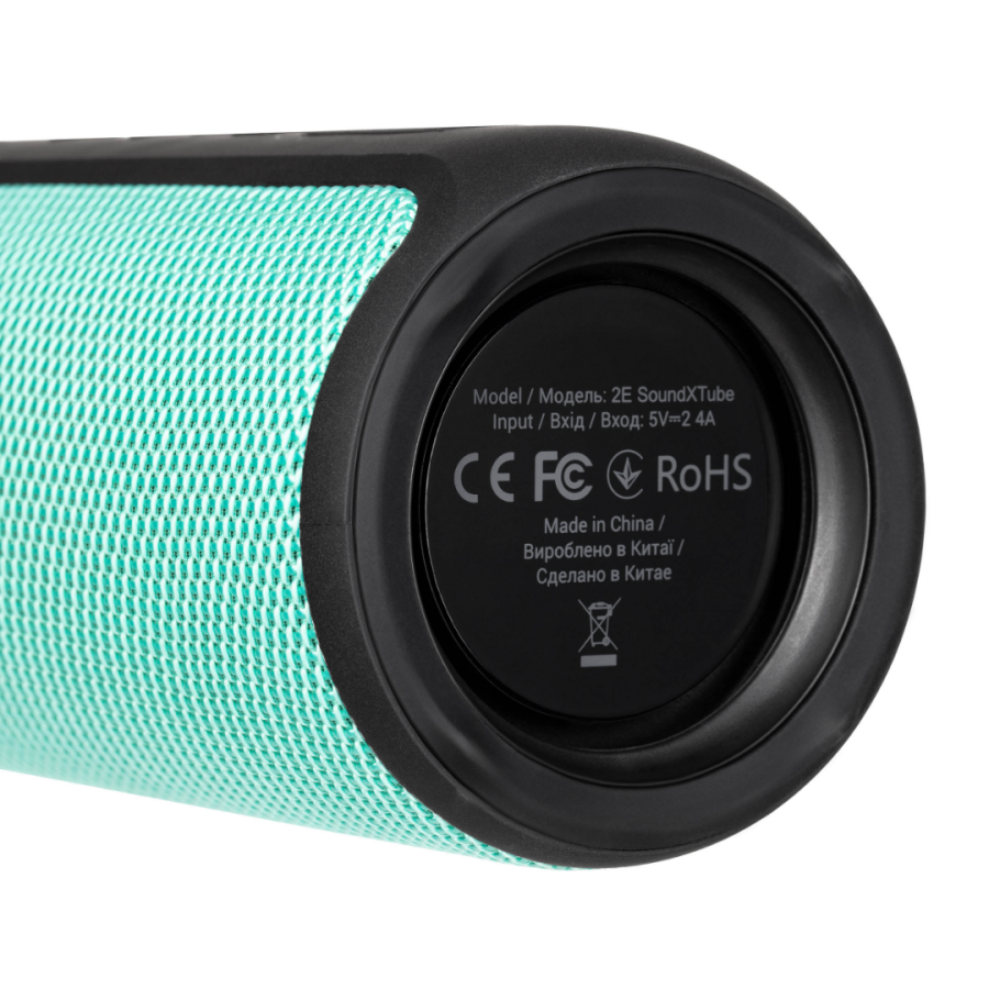 Портативна колонка 2E SoundXTube (Turquoise)