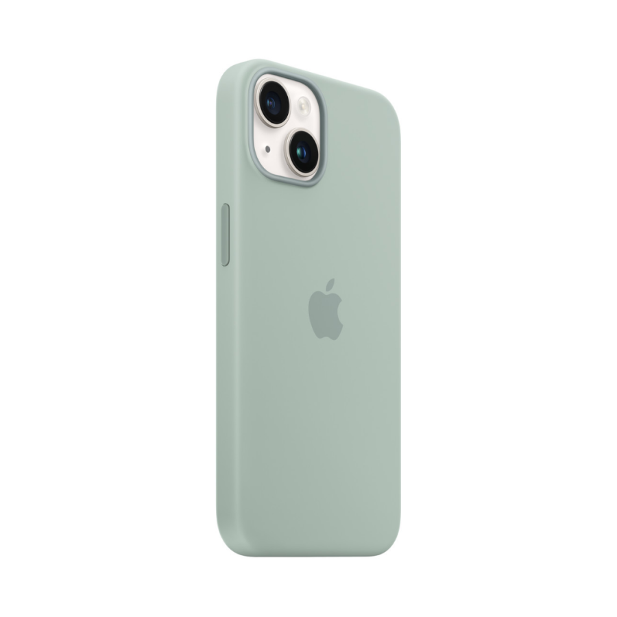 Чехол Apple Silicone Case with MagSafe для Apple iPhone 14 (Succulent)
