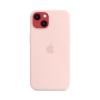 Чохол Apple Silicone Case with MagSafe для Apple iPhone 13 (Chalk Pink)