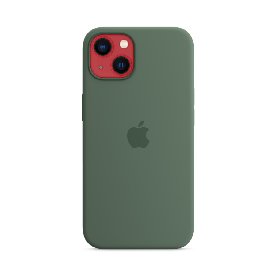 Чохол Apple Silicone Case with MagSafe для Apple iPhone 13 (Eucalyptus)