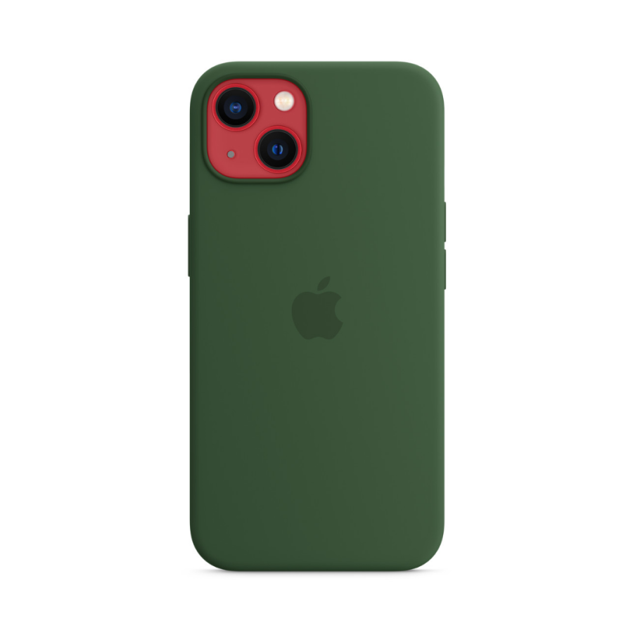 Чохол Apple Silicone Case with MagSafe для Apple iPhone 13 (Clover)