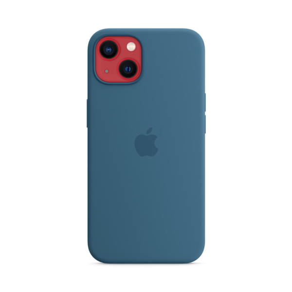 Чохол Apple Silicone Case with MagSafe для Apple iPhone 13 (Blue Jay)