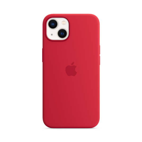 Чохол Apple Silicone Case with MagSafe для Apple iPhone 13 (PRODUCT RED)