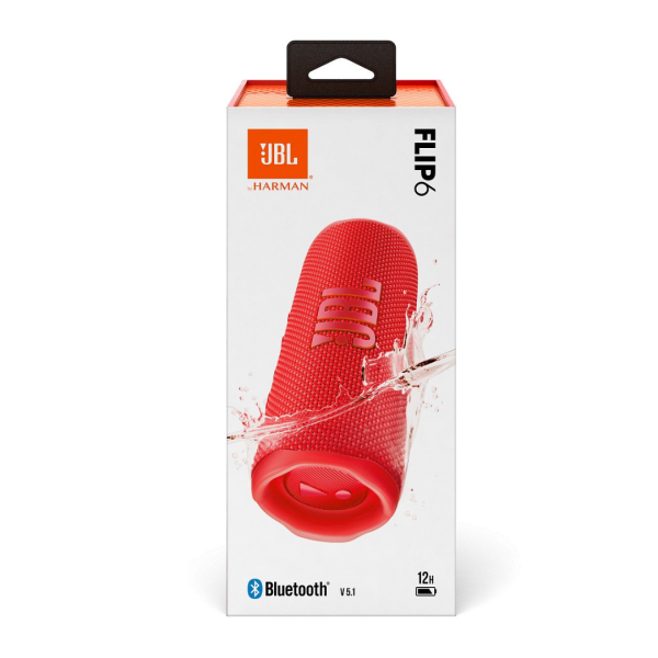 Портативна колонка JBL Flip 6 (Red)