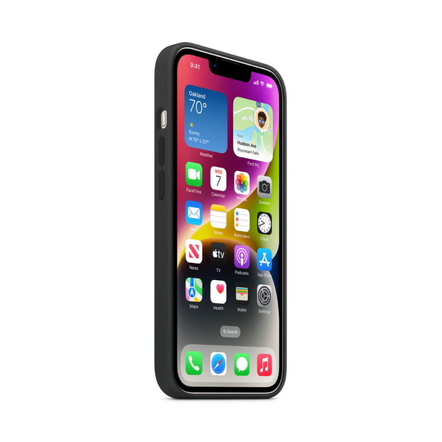 Чохол Apple Silicone Case with MagSafe для Apple iPhone 14 (Midnight)