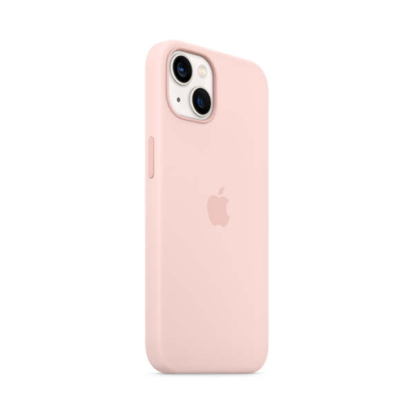 Чохол Apple Silicone Case with MagSafe для Apple iPhone 13 (Chalk Pink)