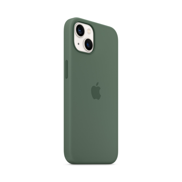 Чехол Apple Silicone Case with MagSafe для Apple iPhone 13 (Eucalyptus)