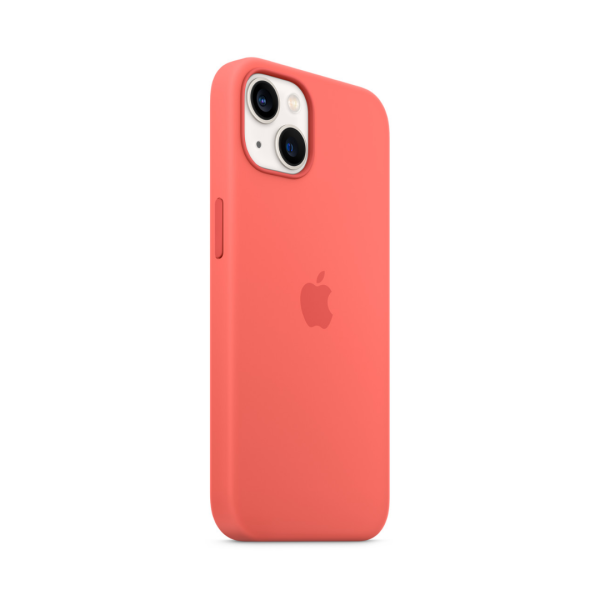Чехол Apple Silicone Case with MagSafe для Apple iPhone 13 (Pink Pomelo)