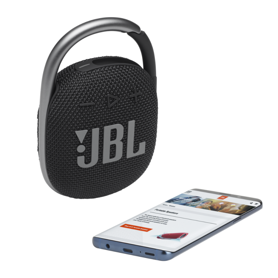 Портативна колонка JBL Clip 4 (Black)