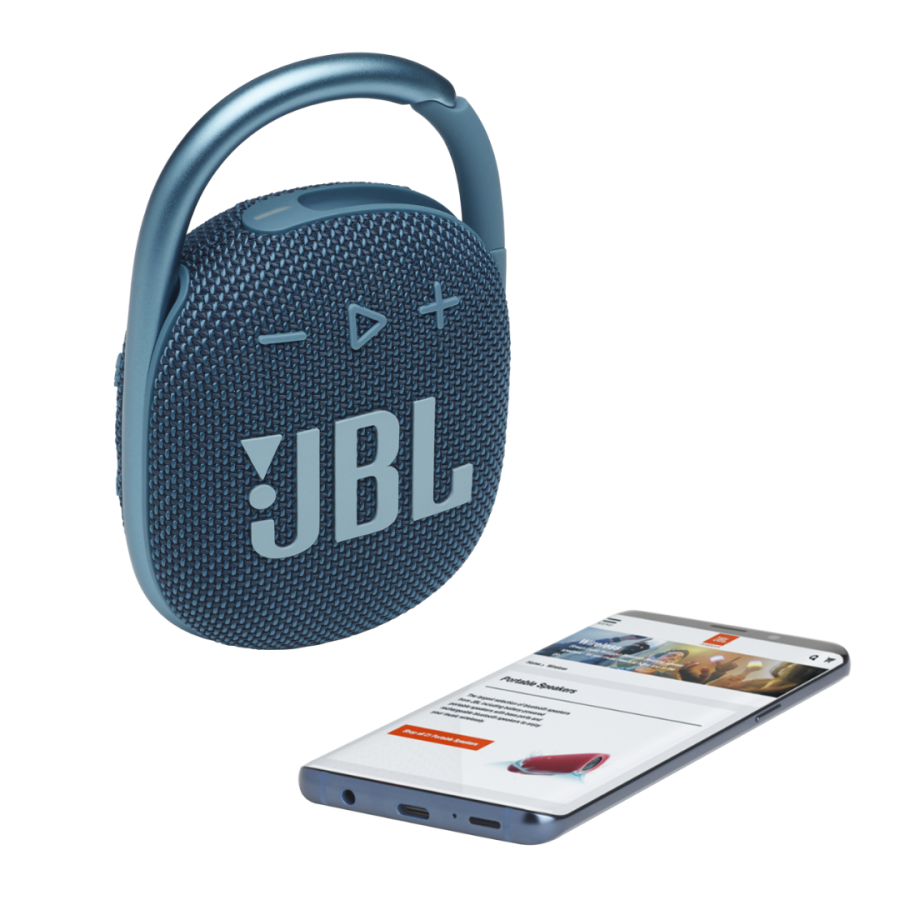 Портативна колонка JBL Clip 4 (Blue)