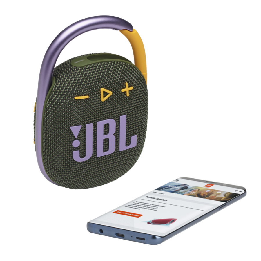 Портативна колонка JBL Clip 4 (Green)