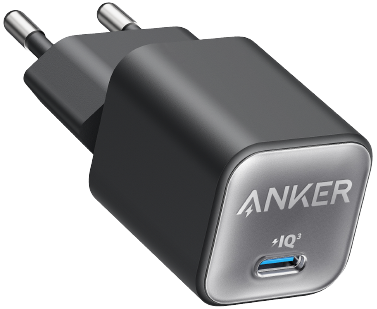 Мережевий адаптер Anker PowerPort 511 - 30W USB-C PD (Black)