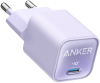 Мережевий адаптер Anker PowerPort 511 - 30W USB-C PD (Purple)