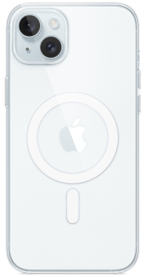 Чехол Apple Clear Case with MagSafe для Apple iPhone 15 (Clear)