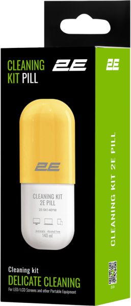 Набор 2E Pill Cleaning Kit (Yellow) для очистки экранов, электроники и стекла