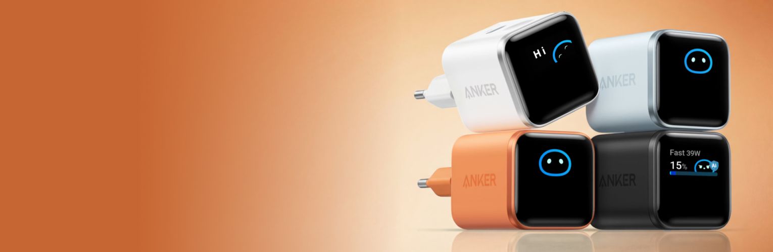 Anker Nano Charger with Smart Display